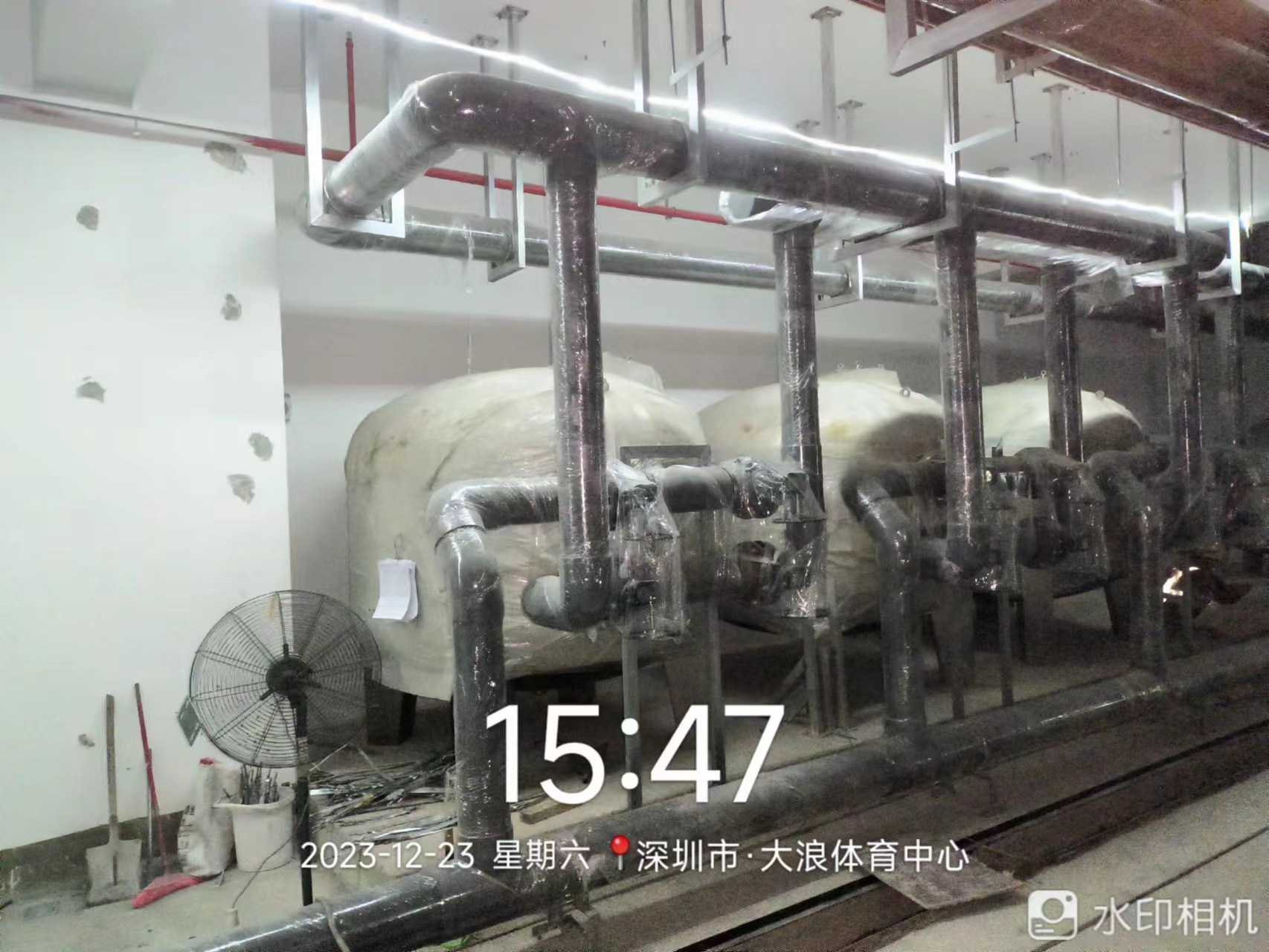 深圳大浪体育中心项目泳池工程--建设中(图1)